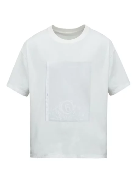 Tricou Mm6 Maison Margiela alb