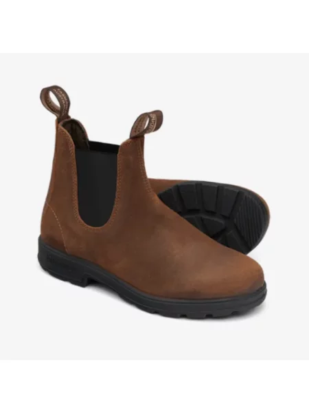 Botki Blundstone zamszowe brązowe