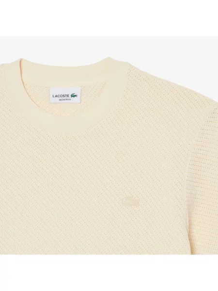 Футболка Lacoste бежевая