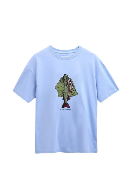 Tricou Barbour albastru