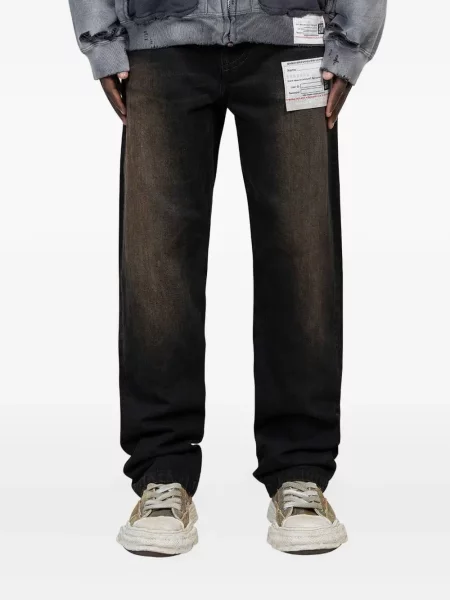 Blugi Maison Mihara Yasuhiro negru