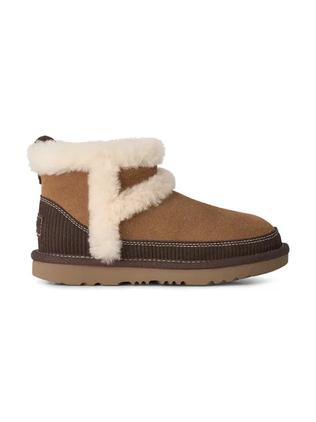 UGG снігові чоботи зимові дитячі замшеві CLASSIC MINIHERITAGE