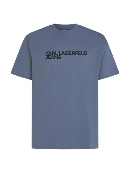 KARL LAGERFELD JEANS Tricou albastru negru