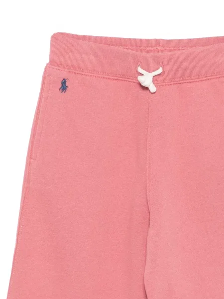 Spodnie dziecięce Polo Ralph Lauren różowe