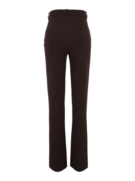 Vero Moda Tall Hlače VMZAMIRA čokolada