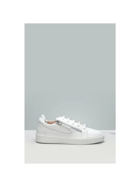 Кожаные кеды Evaluna белые