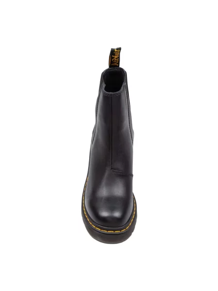 Sztyblety Dr. Martens skórzane dzwony czarne