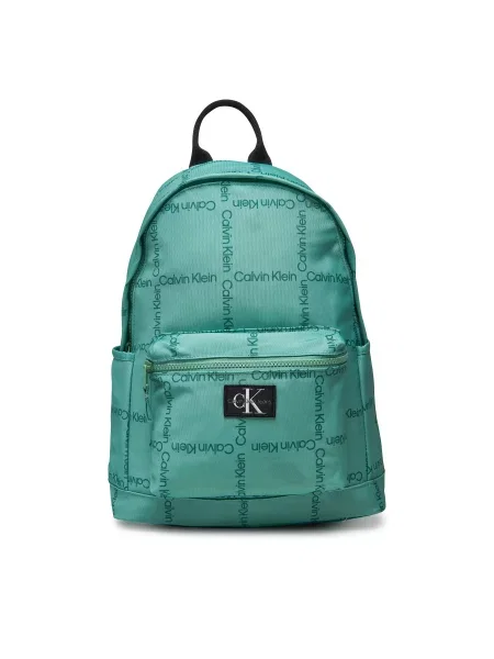 Calvin Klein Jeans Ruksak City Grid Aop zelená