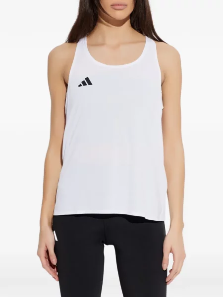Prugasta tenis suknja hlače Adidas s printom crvena