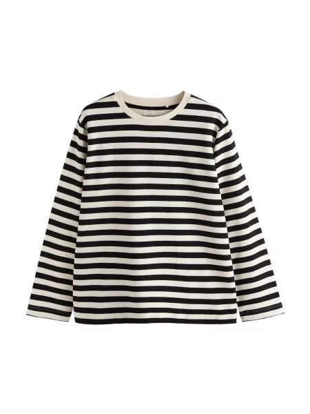 Next Tricou negru alb