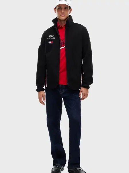Флісова вітровка Tommy Hilfiger чорна