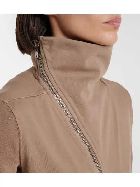 Hanorac Rick Owens din jerseu maro
