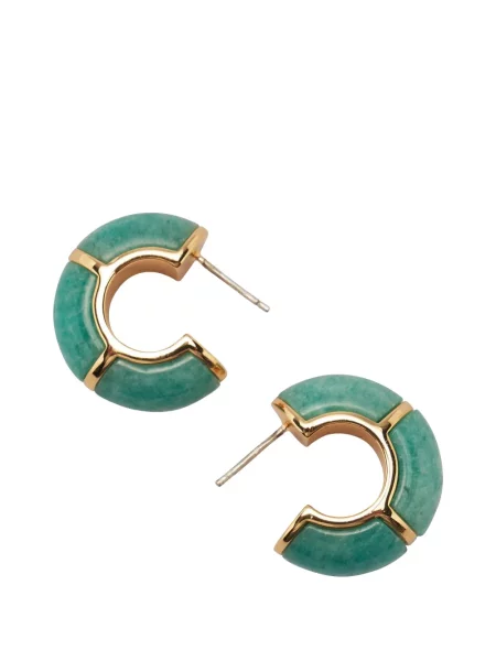 Обеци Lizzie Fortunato зелено