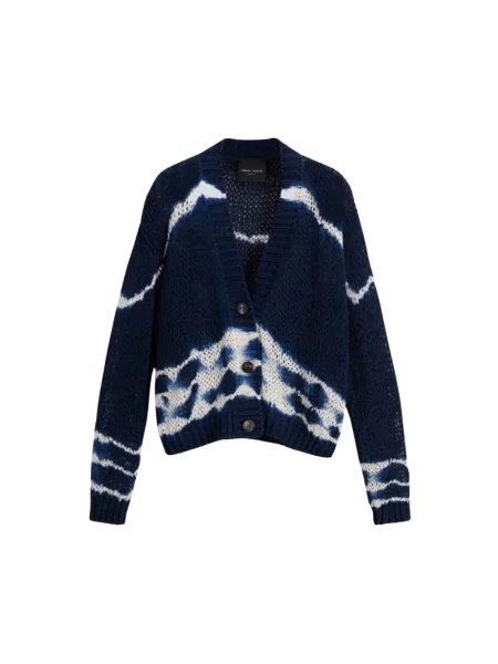 Sweter Roberto Collina niebieski