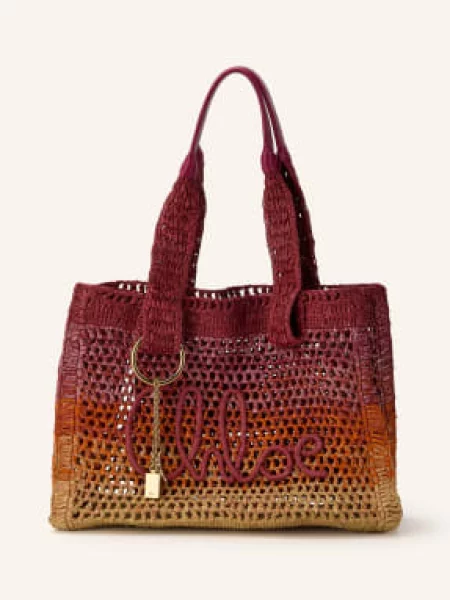 Chloé Torba Na Zakupy Summer Banana orange pomarańczowa