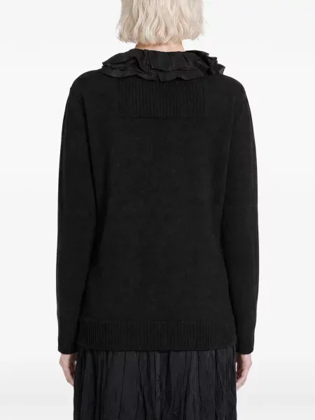 Gulerat cardigan Aleksandr Manamïs negru