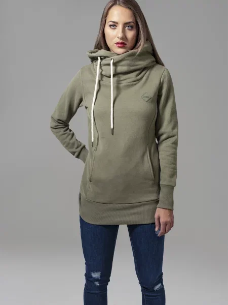 Geacă Urban Classics cu glugă cu autograf gri