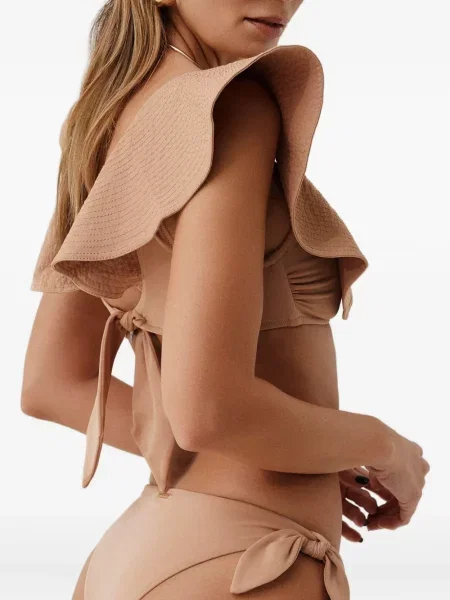 Bikini Sofia Erhan cu volane maro