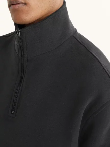 Reiss Mikina Quinn černá