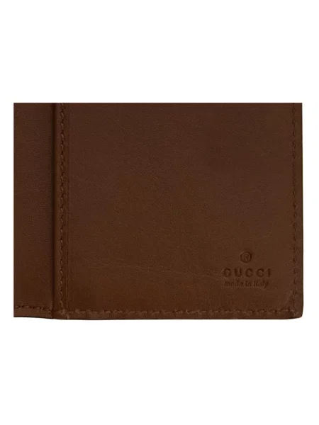 Portfel Gucci skórzany beżowy