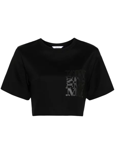Cropp tricou Max Mara cu imagine negru