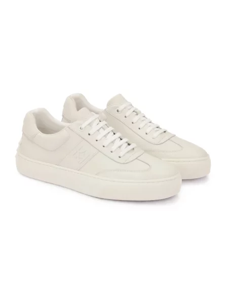 Sneakersy Kazar skórzane białe