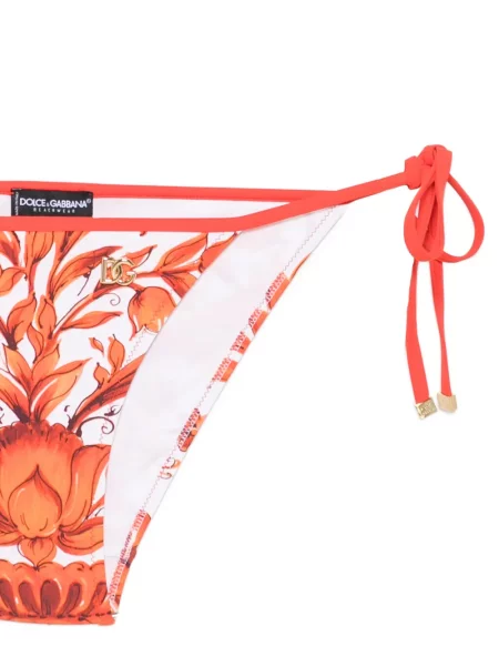 Bikini Dolce & Gabbana cu imagine alb