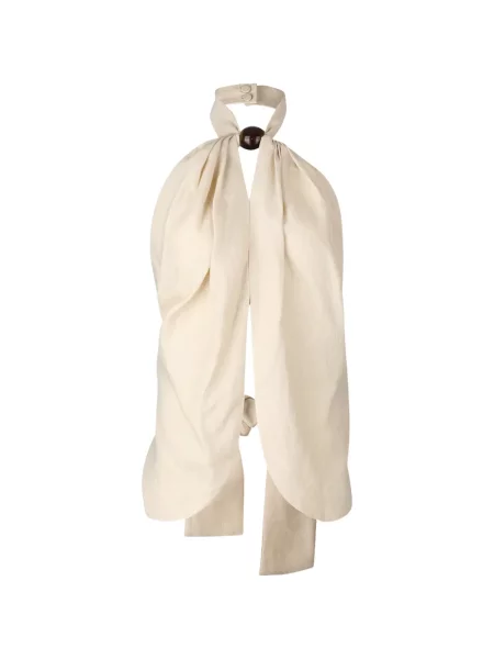 Top Faithfull The Brand z dekoltem halter