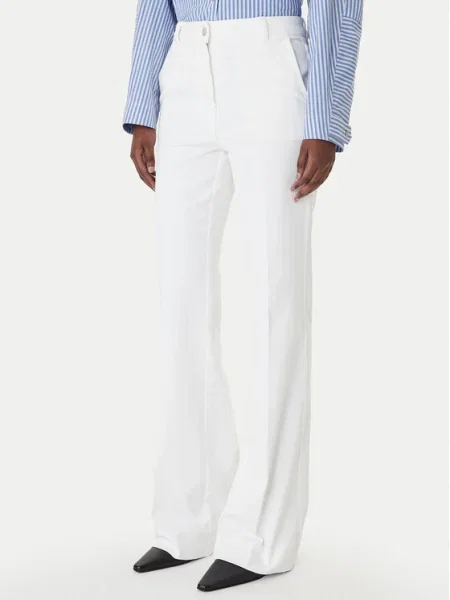 Marella Blugi Esodo Flare Fit alb