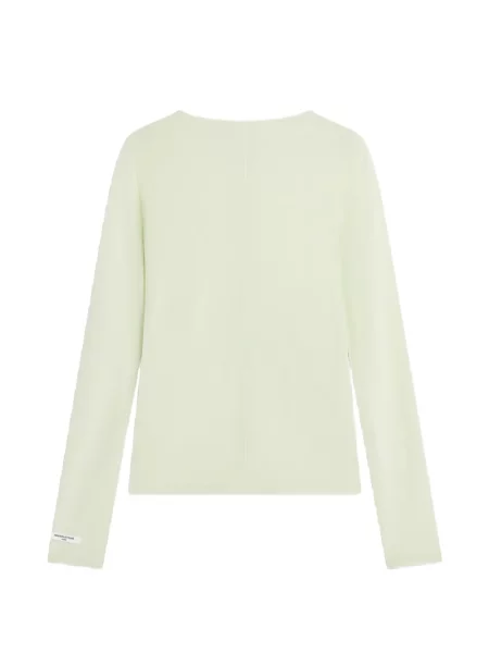 Lung tricou Maison Kitsune verde