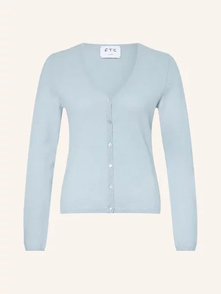 Ftc Cashmere Pletený Svetr Z Kašmíru tmavě modrá