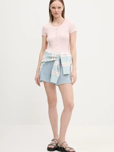 Футболка Guess Jeans рожевий