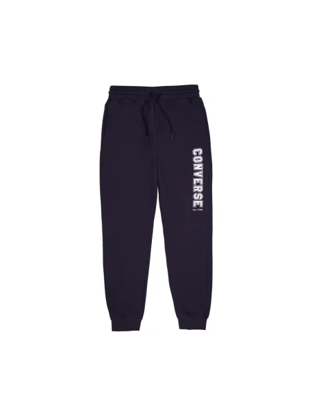 Pantaloni Converse cu imagine albastru