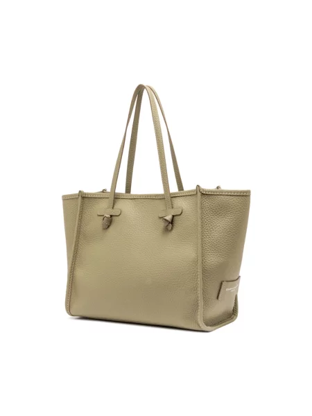 Shopperka Gianni Chiarini skórzana zielona
