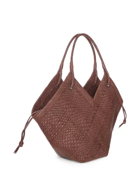 Geantă shopper Ibeliv din piele maro