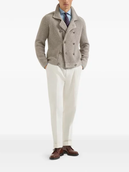 Pantaloni Brunello Cucinelli de catifea cord