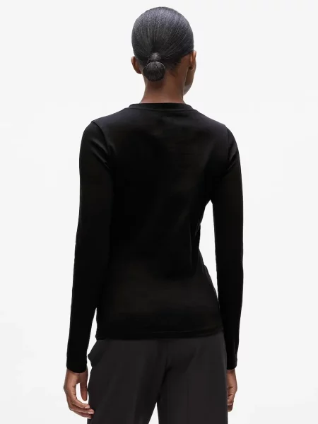 Лонгслів Karl Lagerfeld чорний