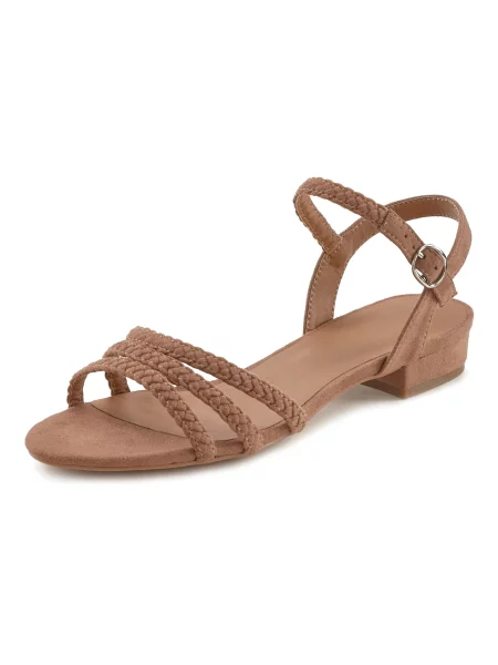 LASCANA Sandale cu baretă taupe gri