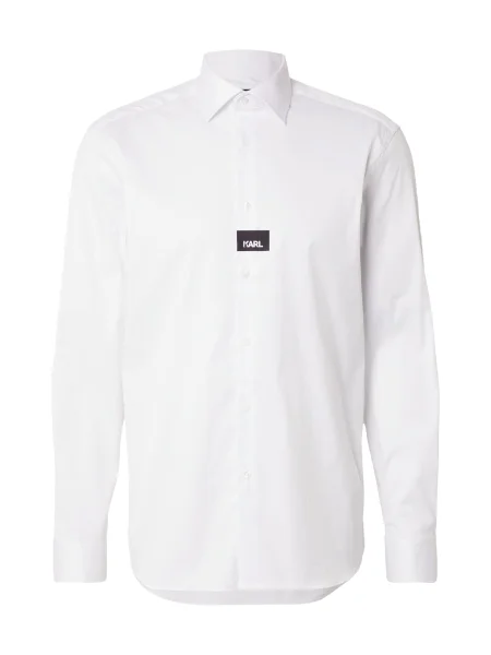 Karl Lagerfeld Cămașă negru alb