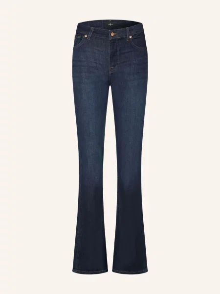 7 For All Mankind Bootcut Džíny The Leggy Bootcut dark blue modré