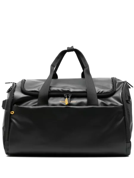 Kožená cestovní taška Mandarina Duck černá