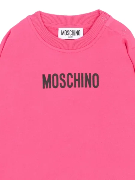 Bluza dziecięca Moschino różowa