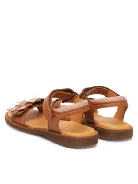 Sandále Froddo Lorine Flowers M hnedá