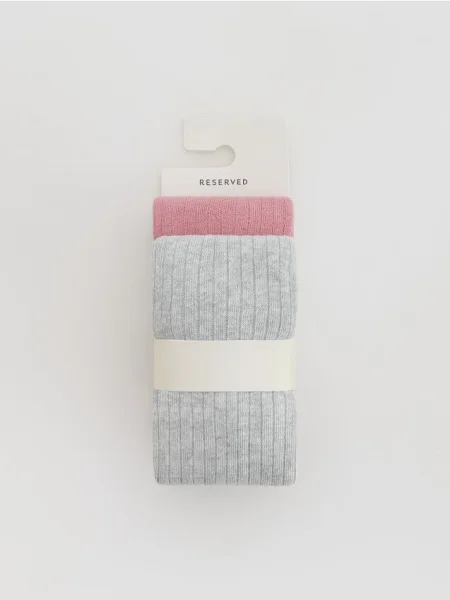 Reserved Колготки 2 пари рожевувато-ліловий 