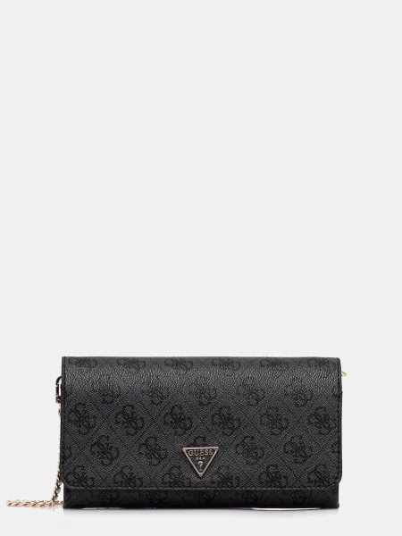 Guess torebka NOELLE szary czarna
