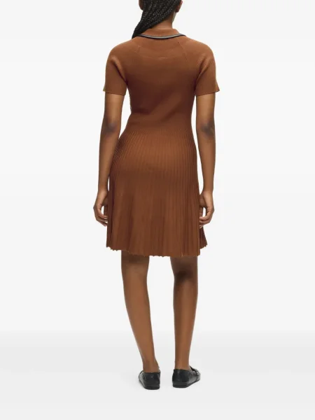 Rochie Karl Lagerfeld de costum maro