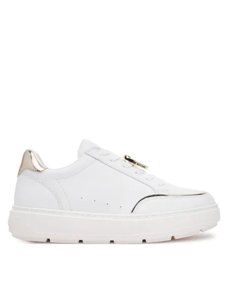 LOVE MOSCHINO Sneakersy biela
