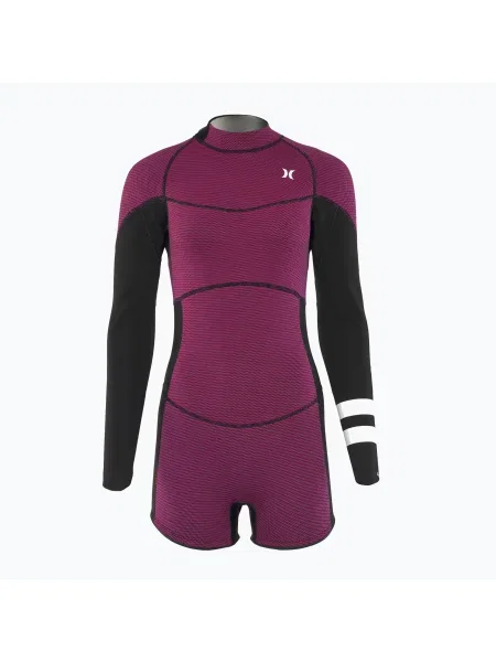 Hurley Advant Shorty Texture mm rugózási ruha málna női búvárruha Advant Shorty Texture mm Springsuit rózsaszín
