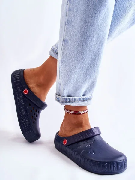 Papuci de casă Big Star Shoes albastru