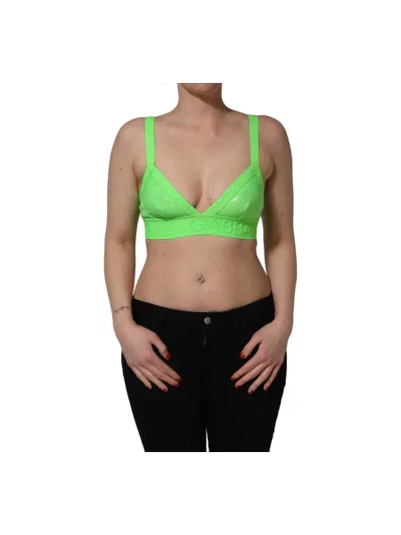 Krótki top Dolce And Gabbana zielony